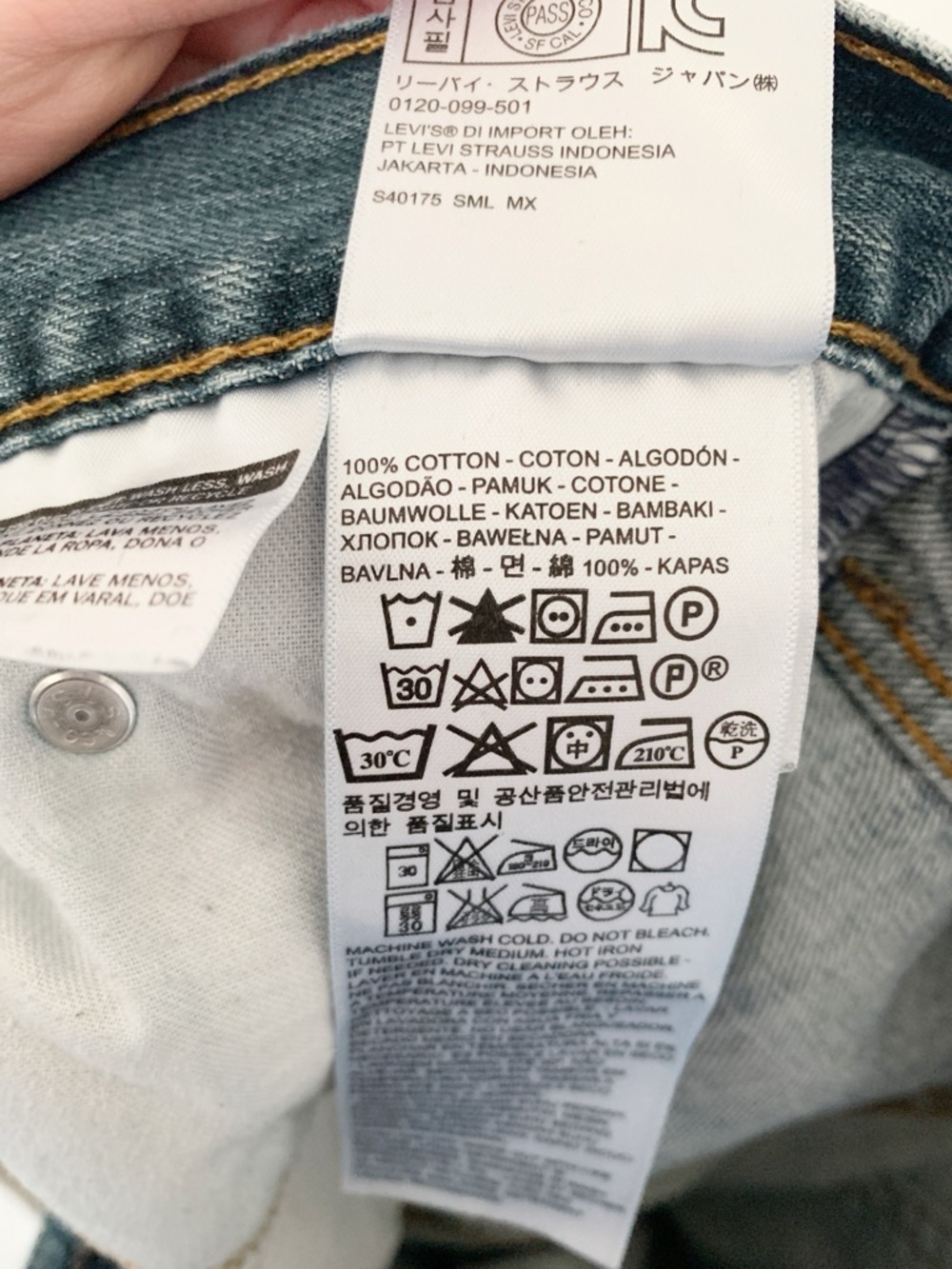 Men’s 508 Levi’s jeans, regular tapered fit W32 L30 - Picture 5 of 5